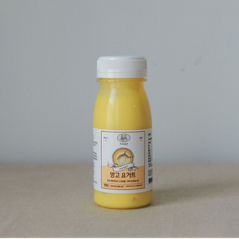 우유곳간,우유곳간 망고 요거트 150ml 횡성 대광목장